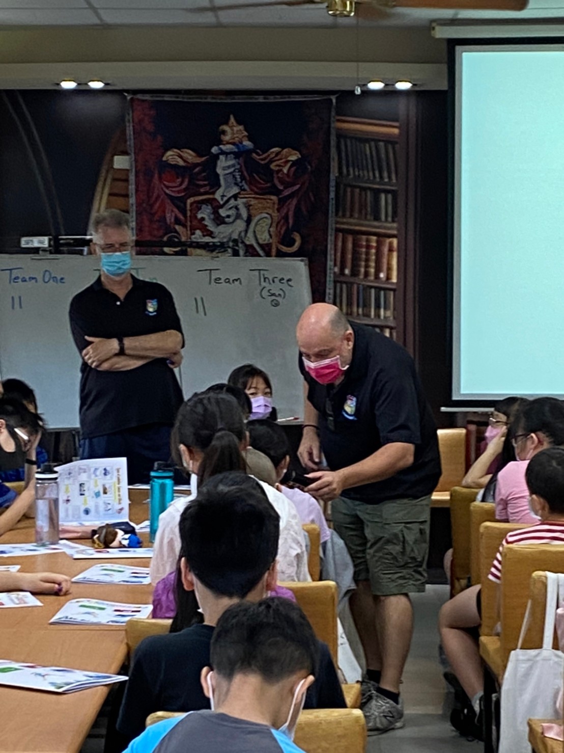 搶答成功，回答問題