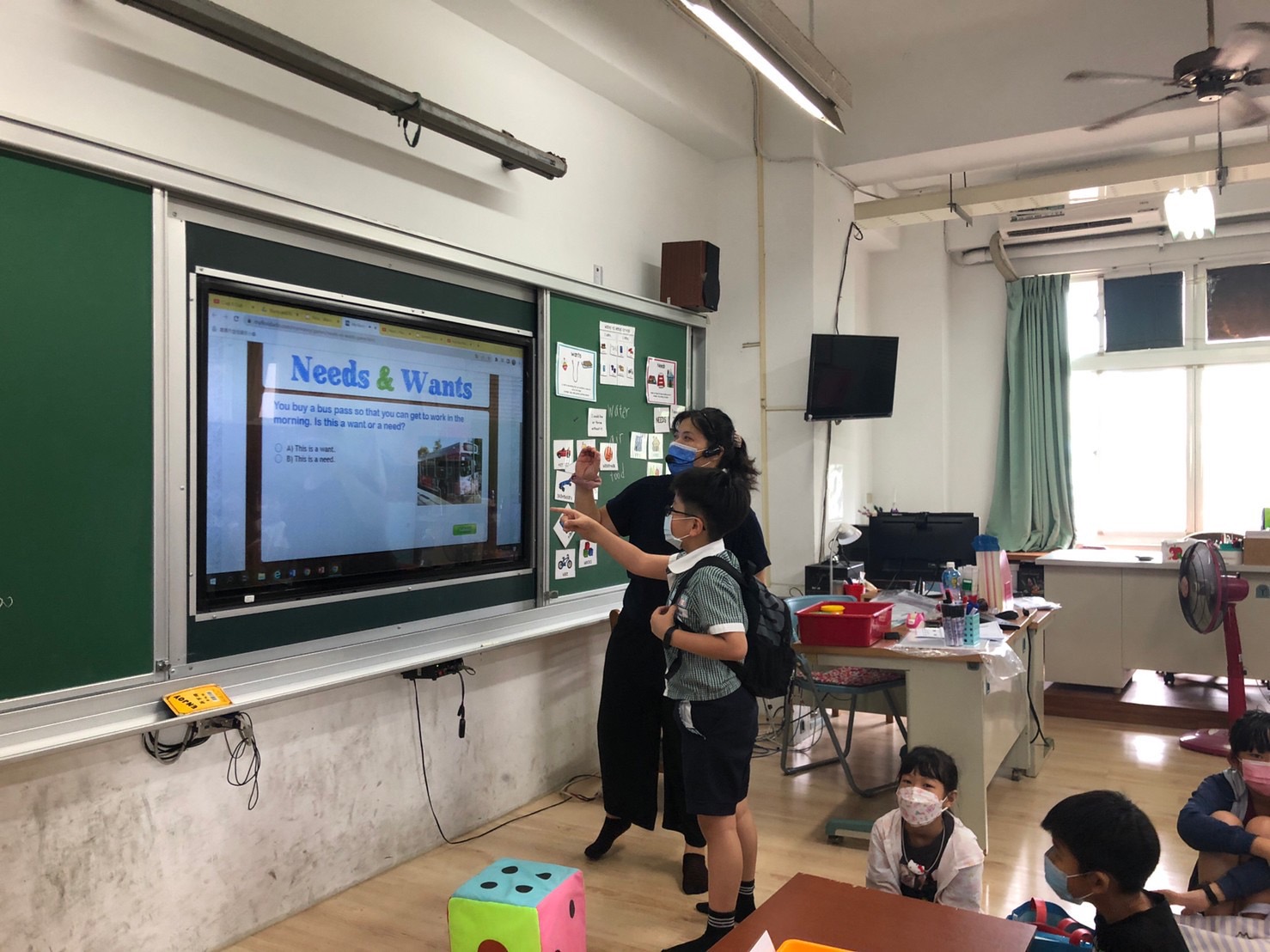 Nina老師用心教學