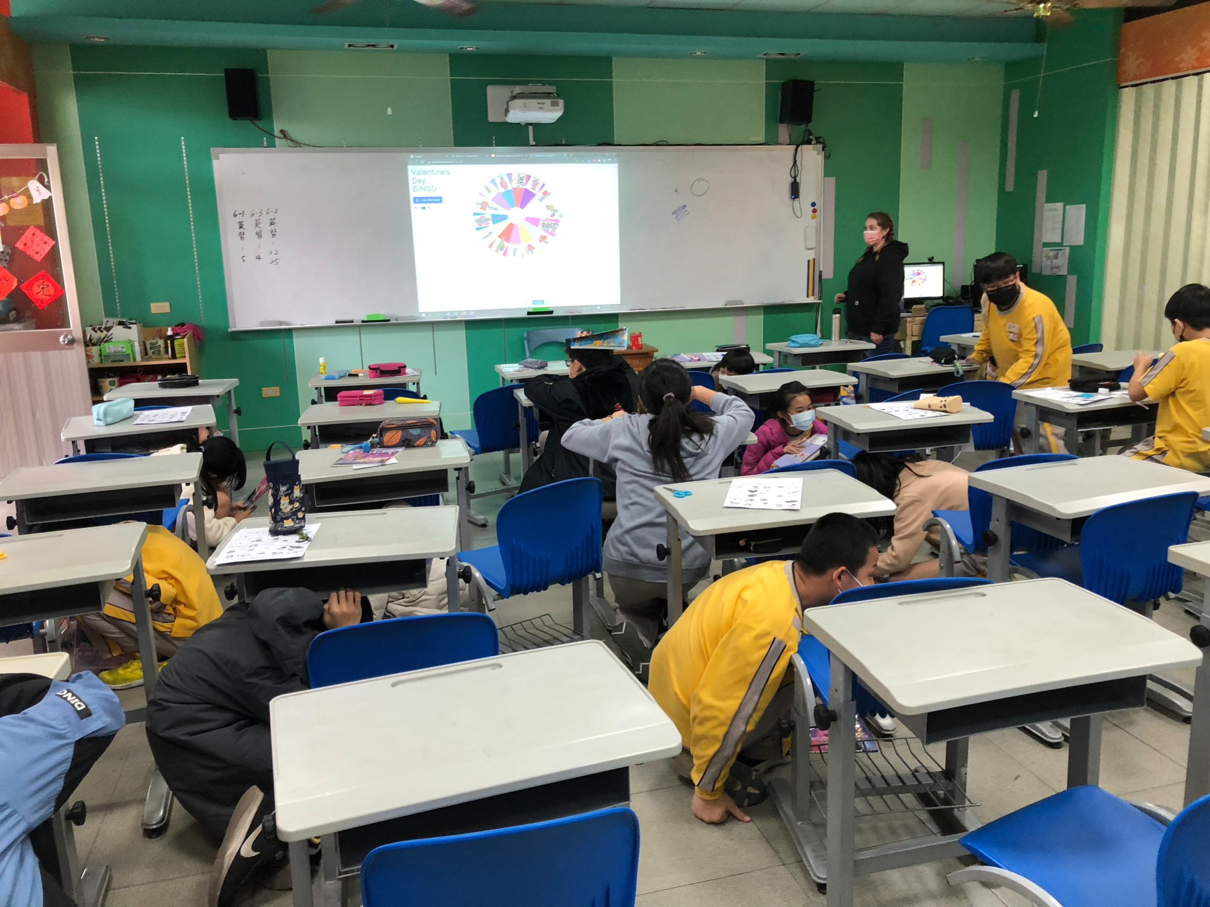 防震演習