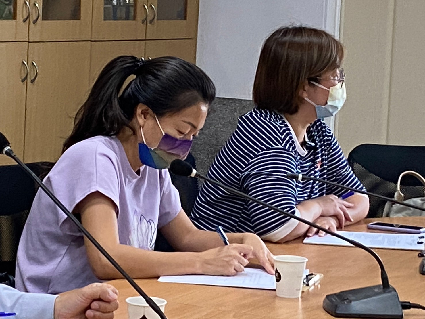 教授與英資主任議課