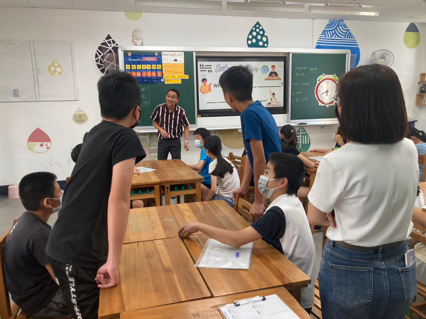 Jerson請同學回答問題