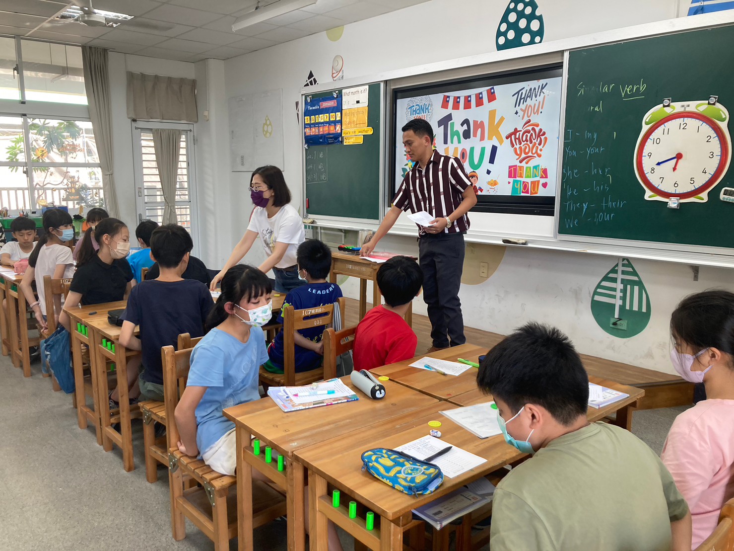 台灣老師與外師協同