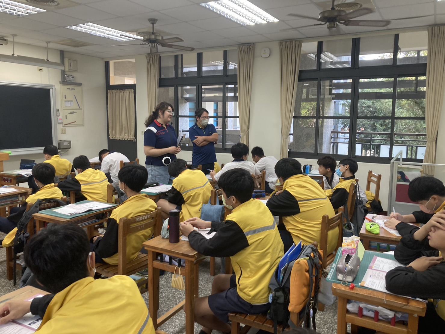 2023/11/13- Kimberly老師, 蘭潭國中