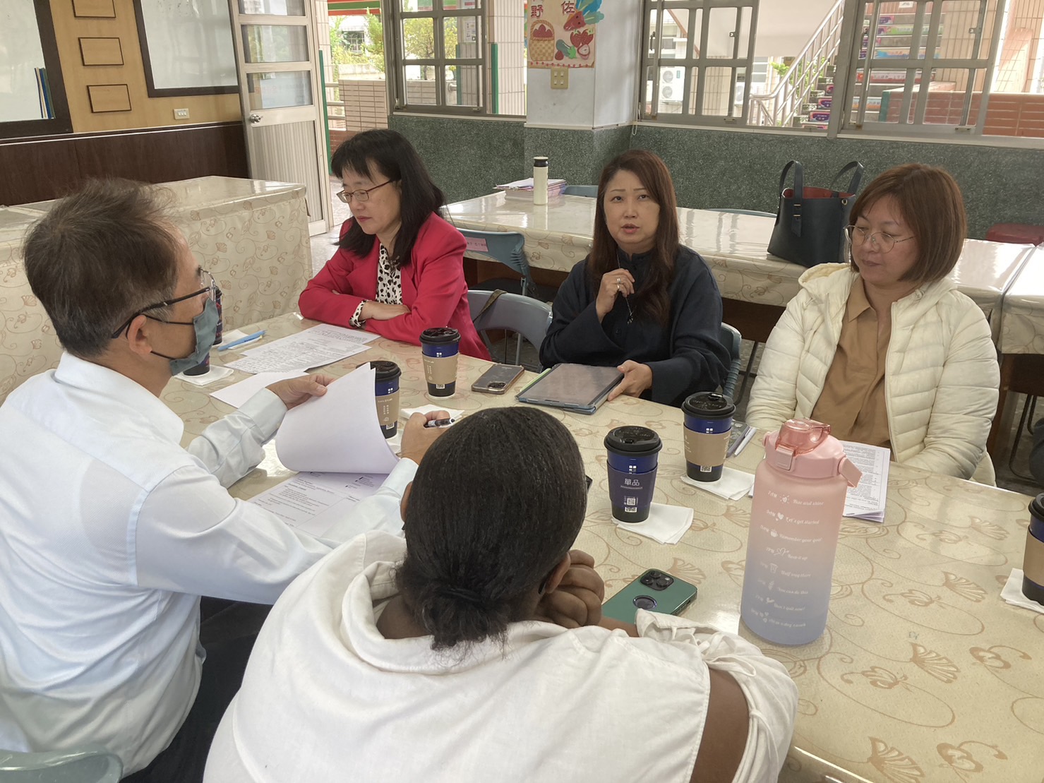 校長給予回饋