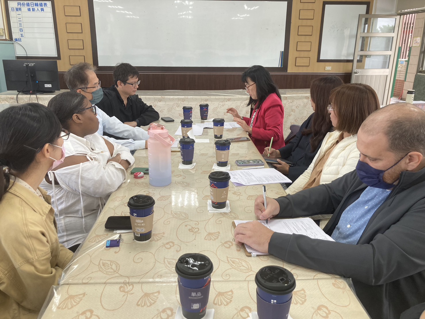 教授議課