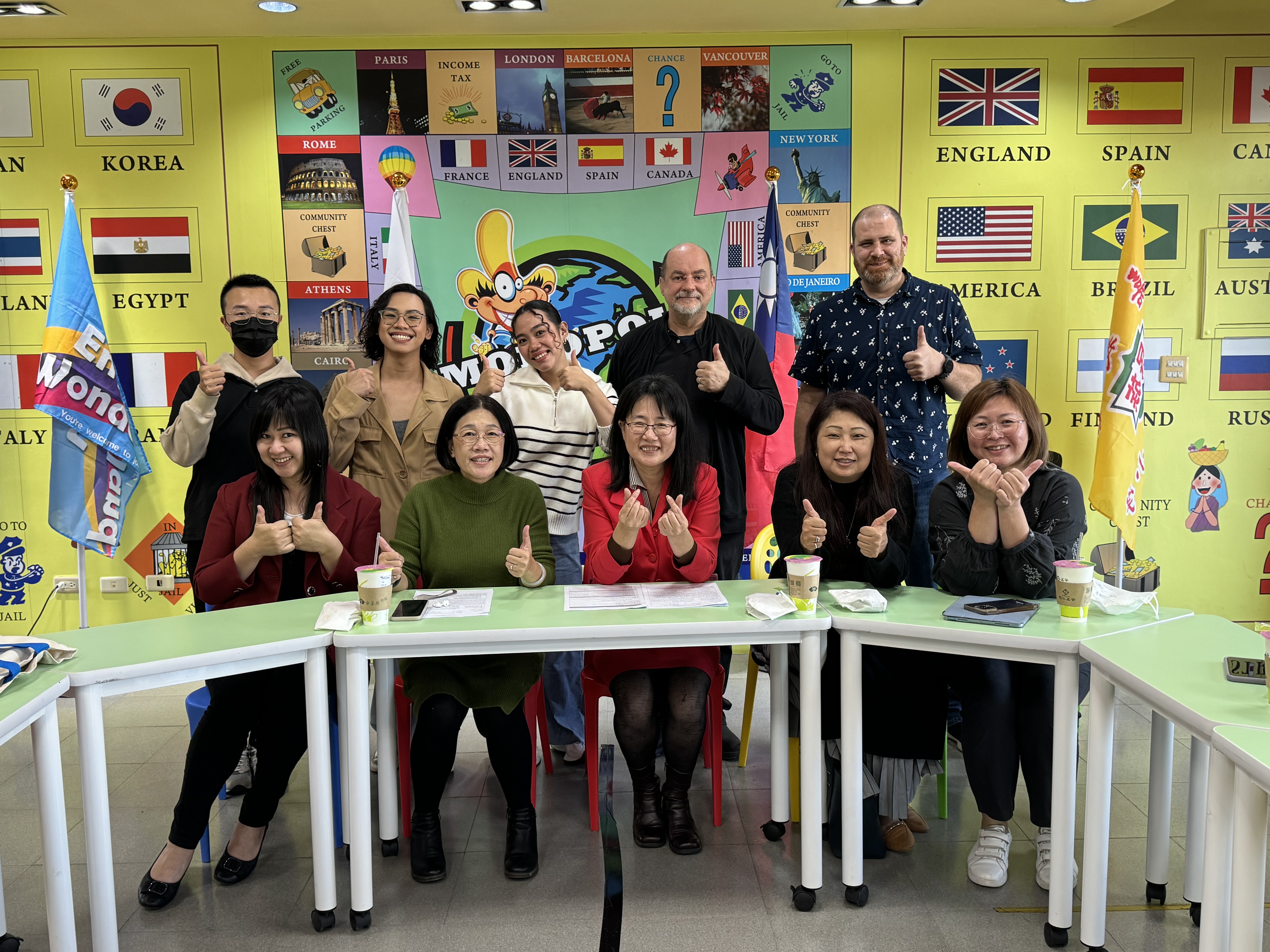 2023/12/29 - Jason & Merjoe老師, 民族國際英語學院