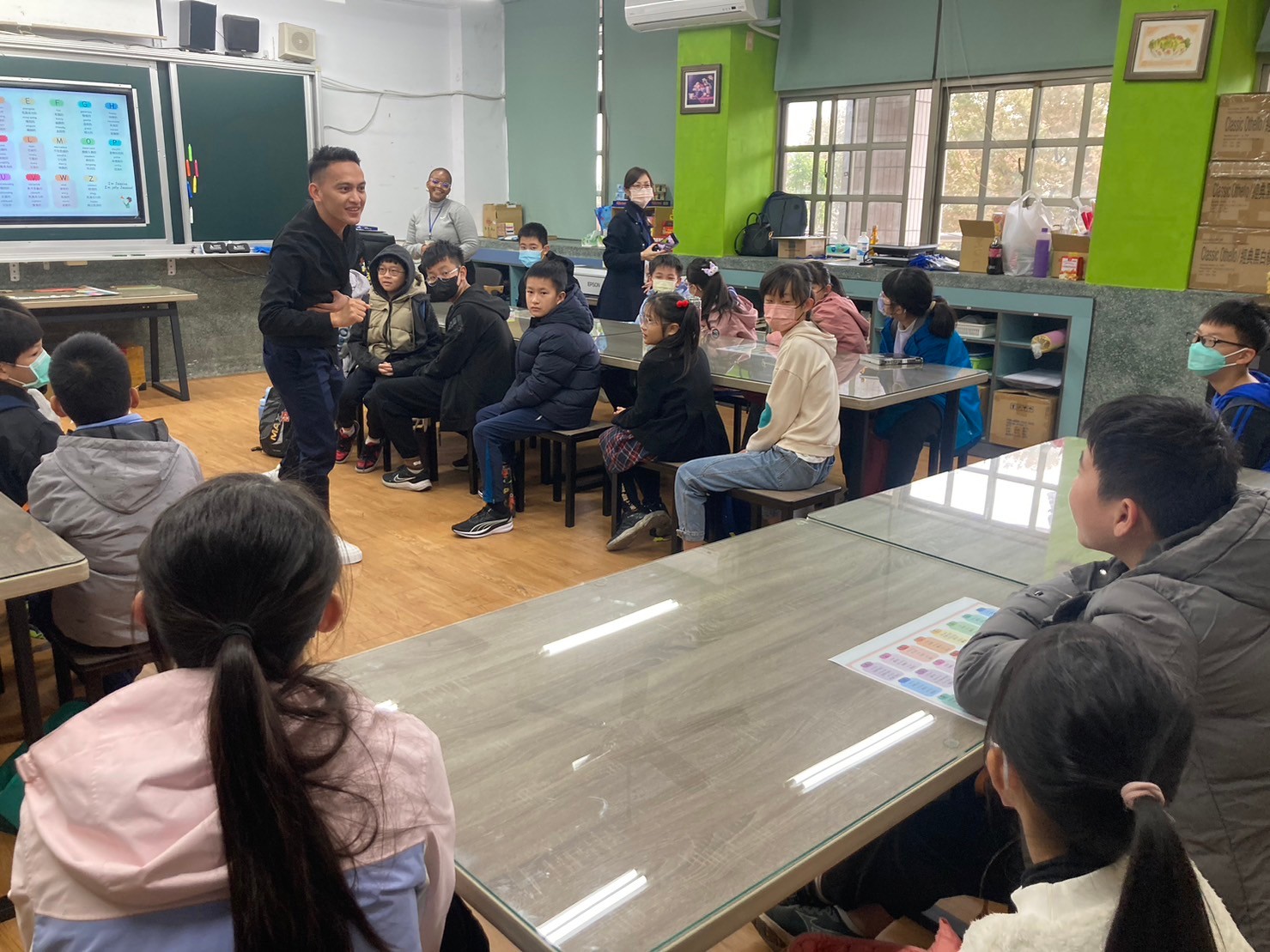 Jerson老師開場