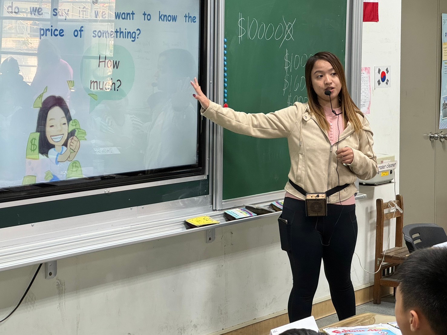 外師Kezia使用上課簡報