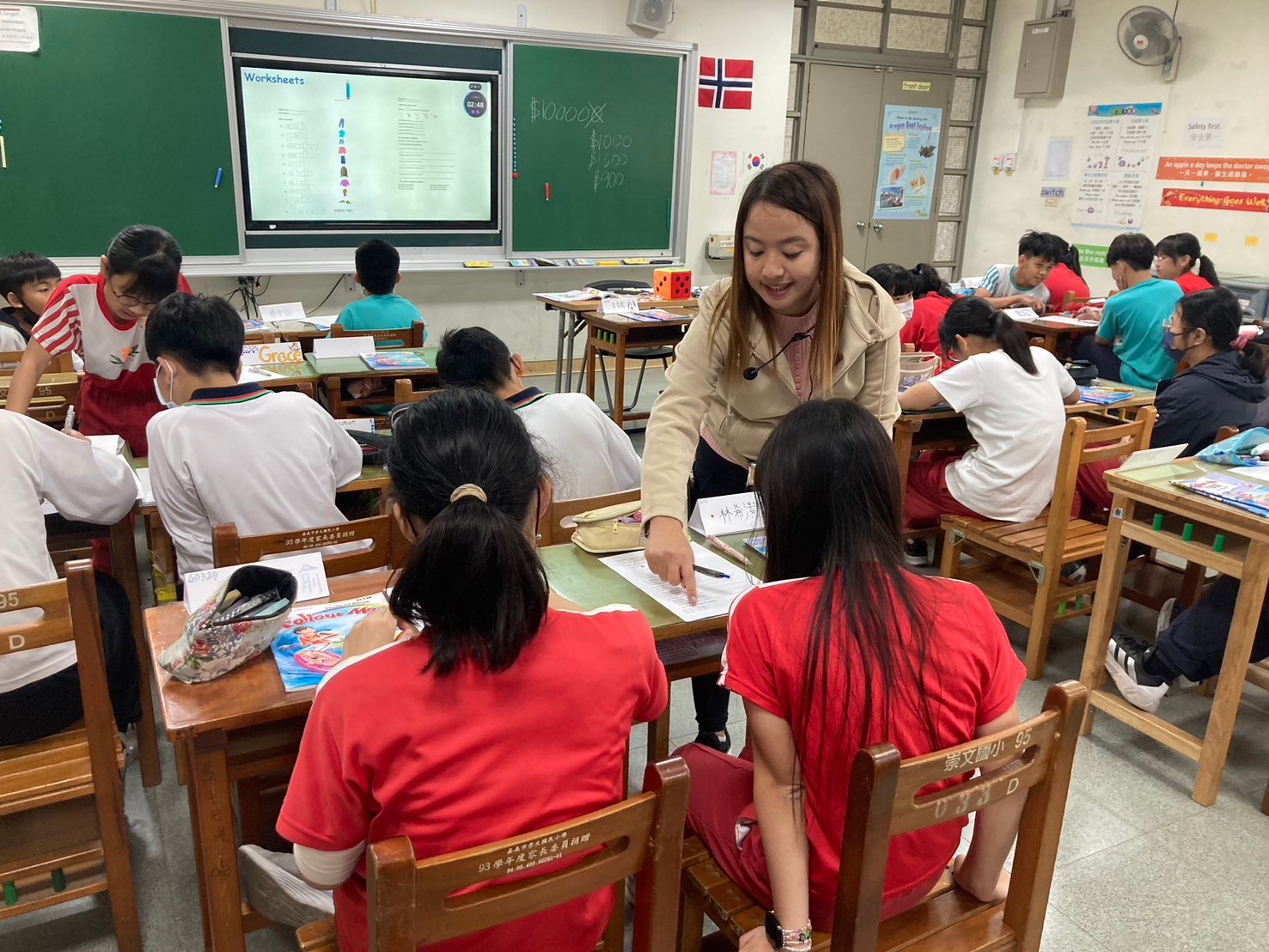 外師Kezia指導學生