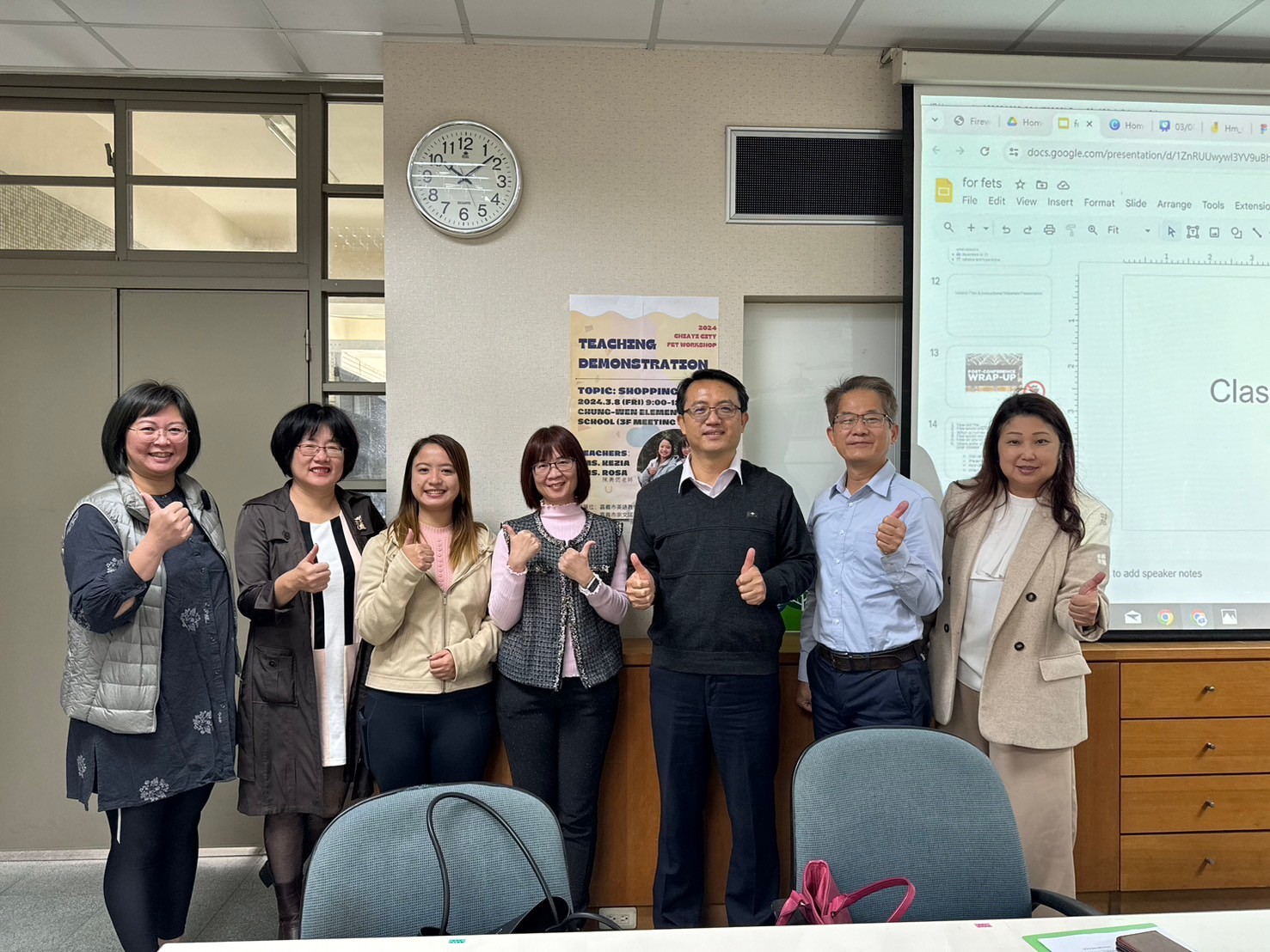 2024/3/8- Kezia老師, 崇文國小