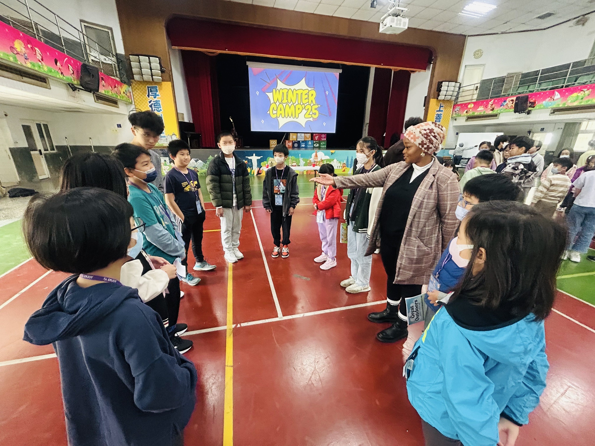 學生們自我介紹