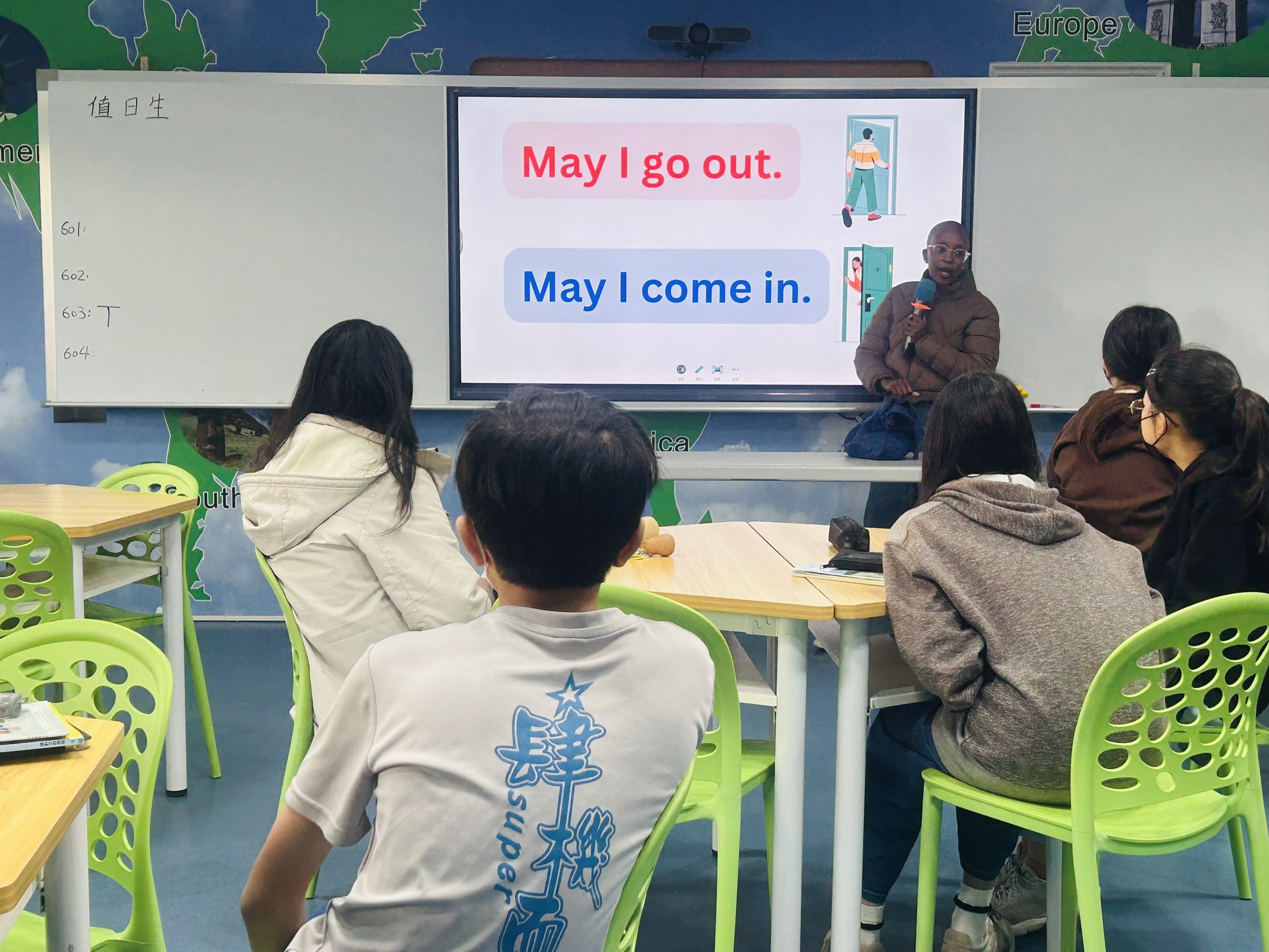 the classroom rules
