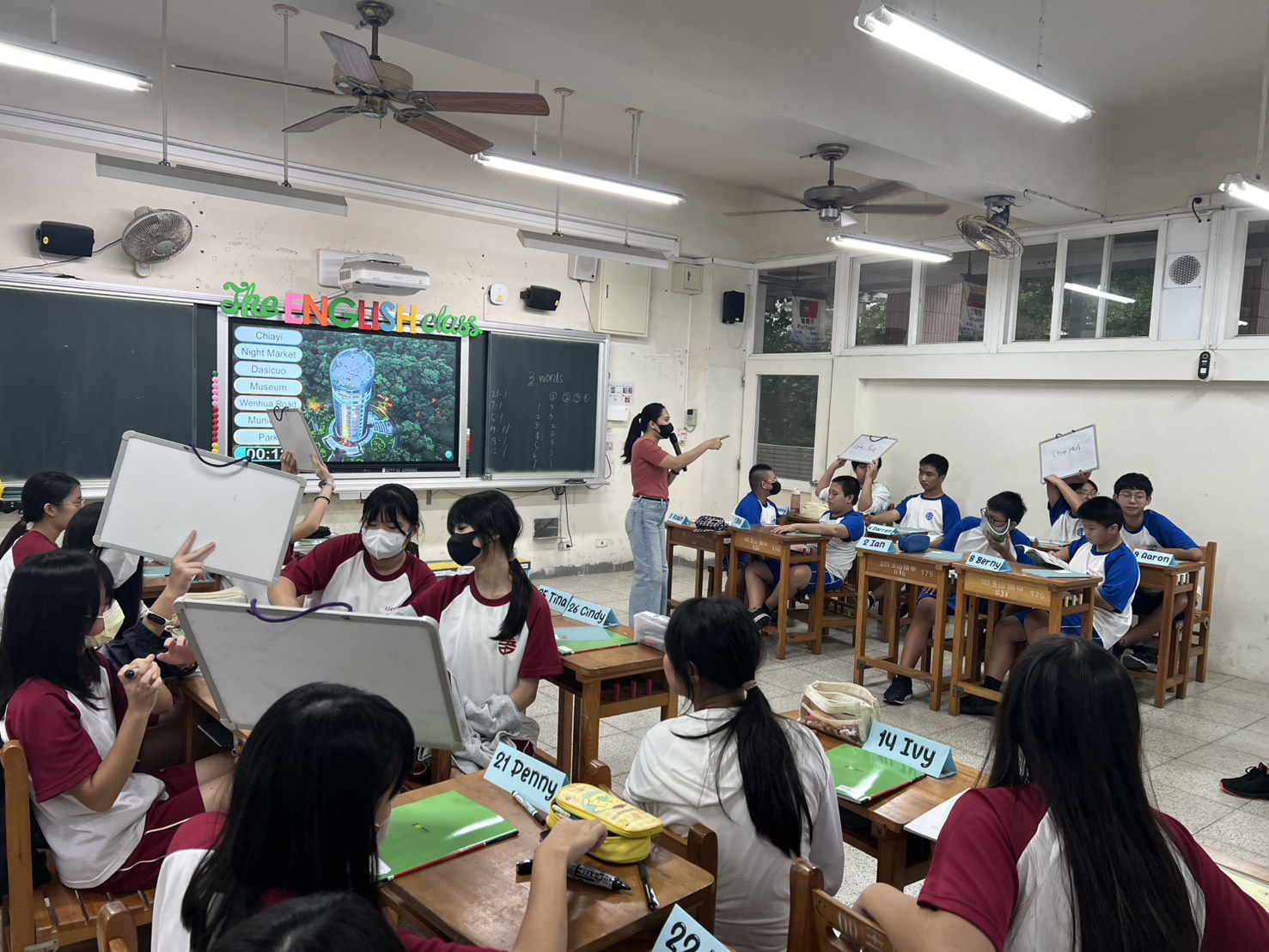 2025/09/24 Yushan Junior High School - Teacher Mona
