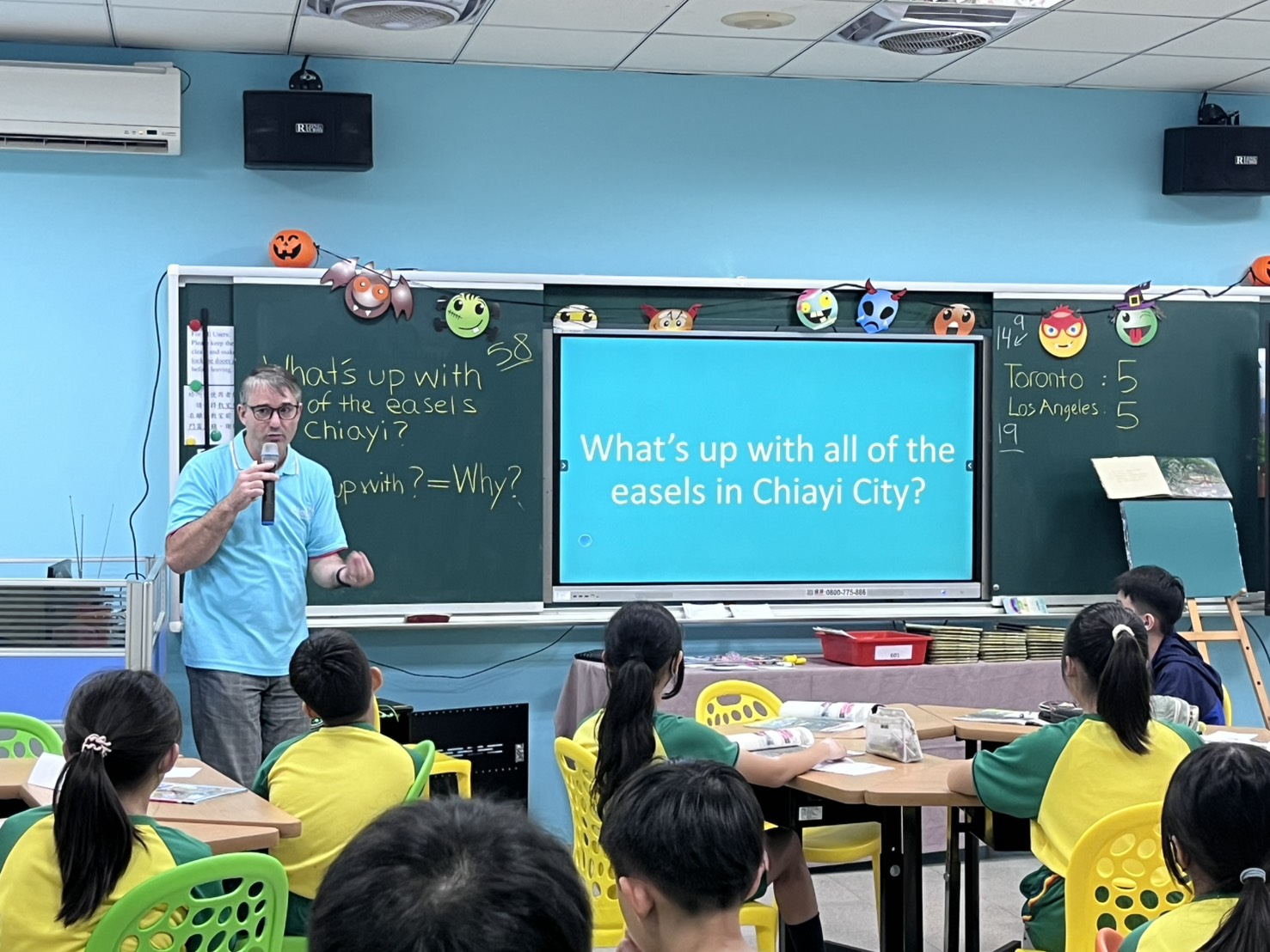 Introducing the lesson