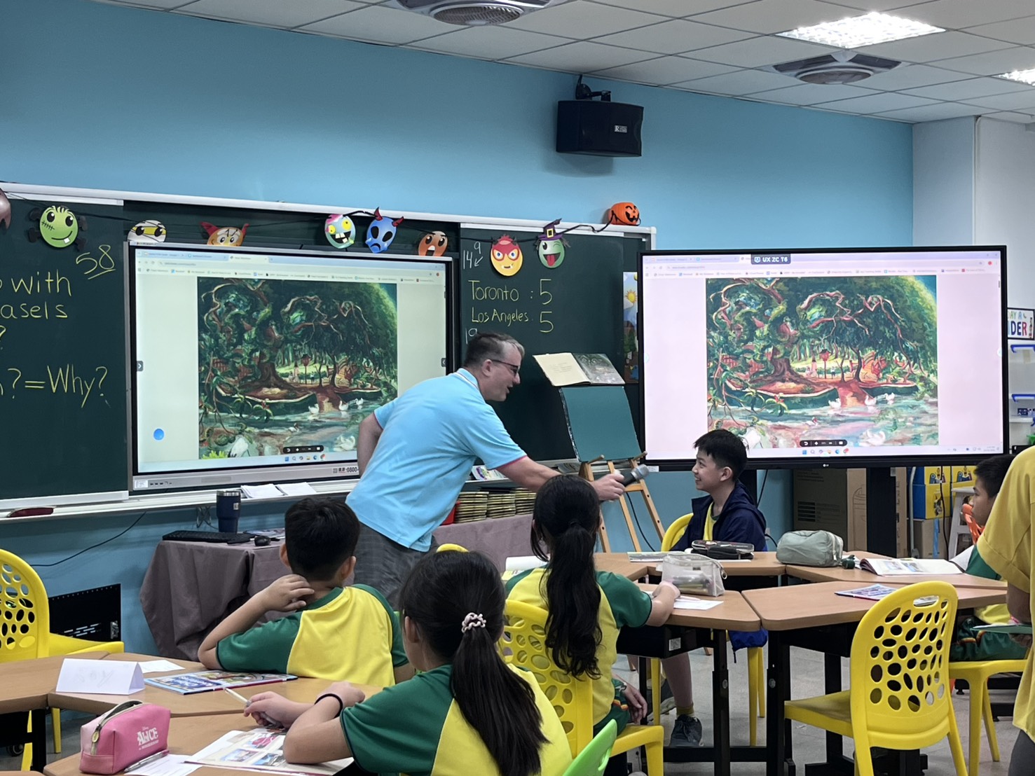 Sharing on the stage