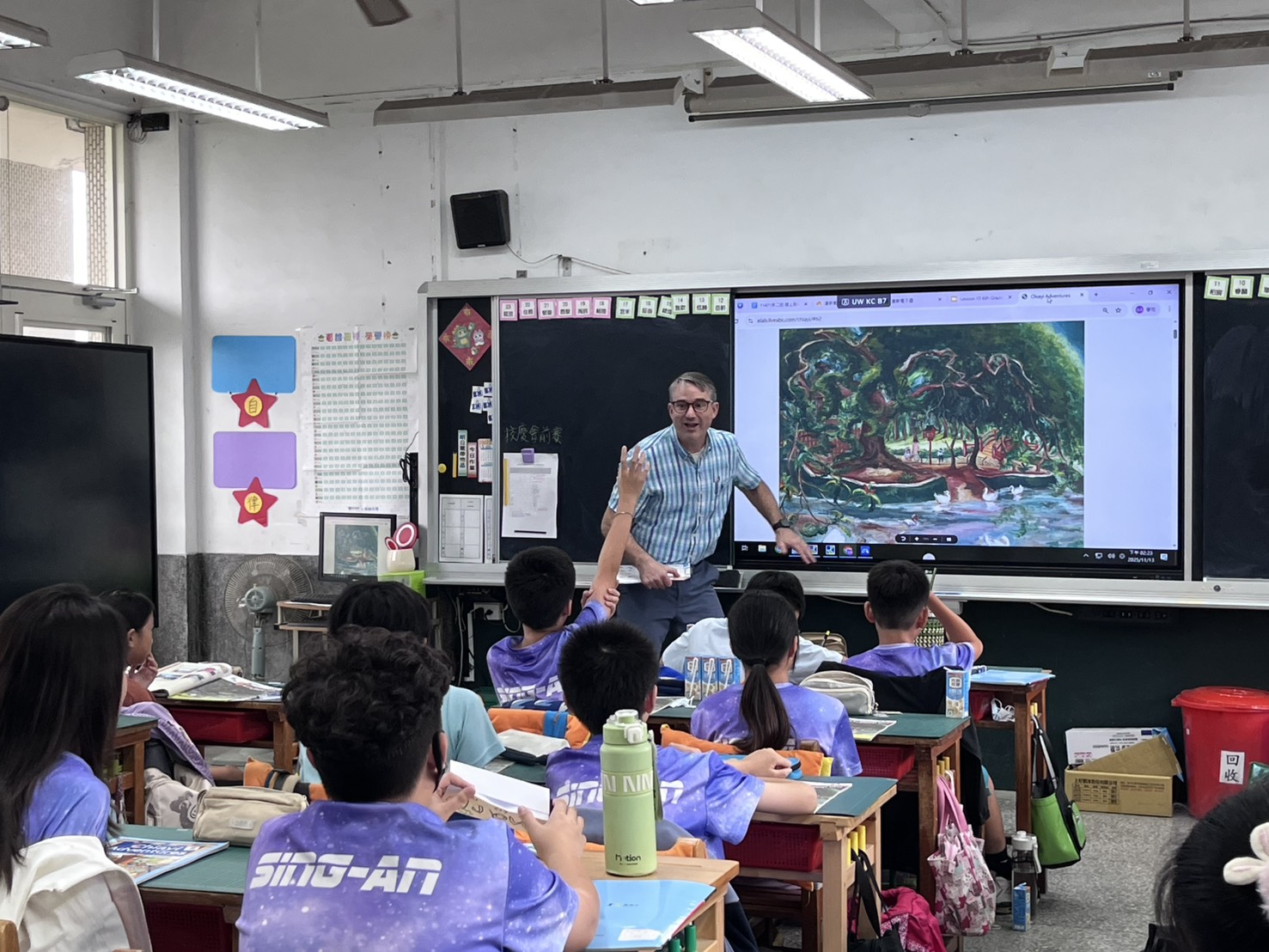 2025/11/13 Sing-An Elementary School - Teacher John