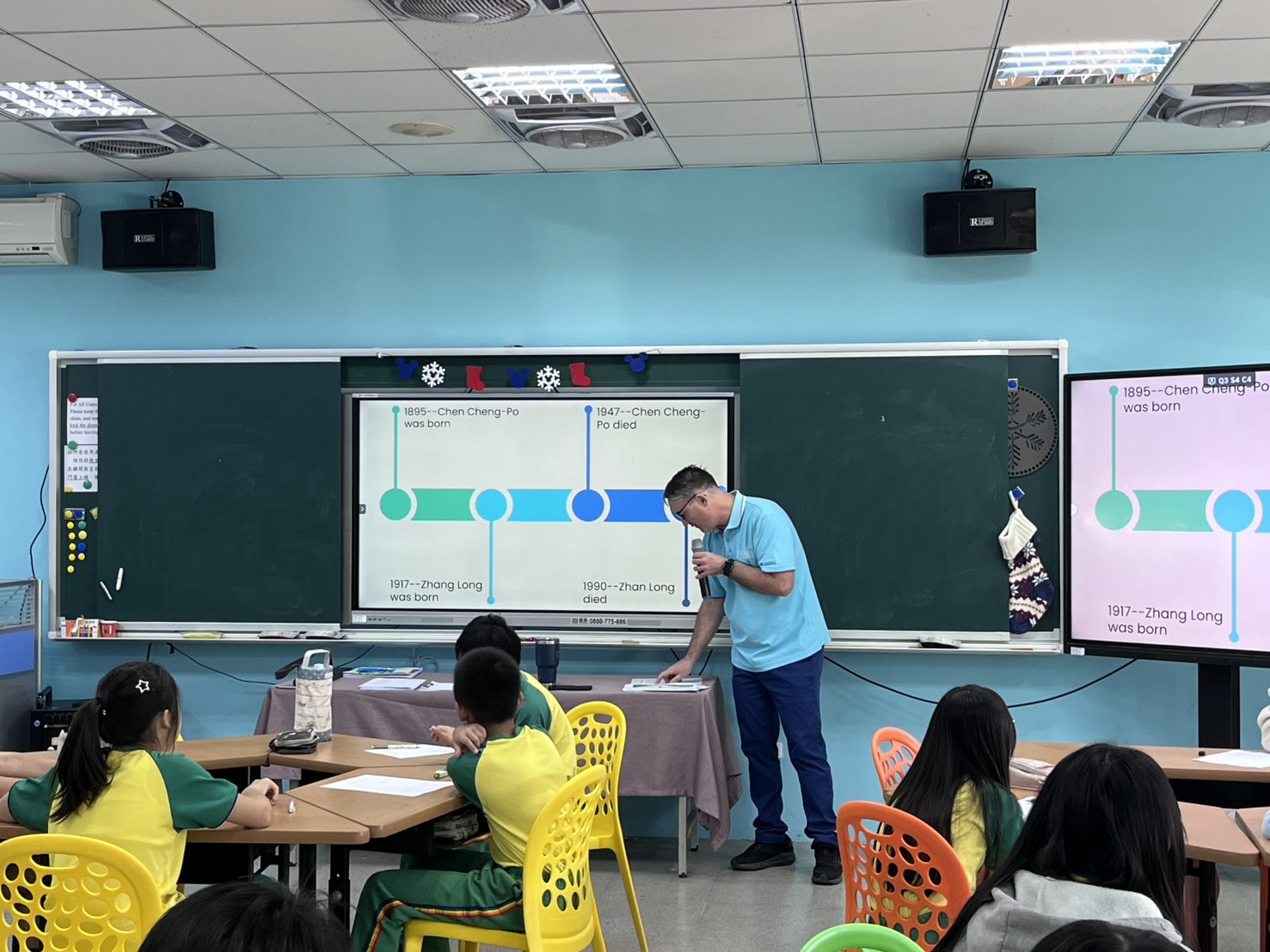 2025/12/09 Jhih Hang Elementary School - Teacher John