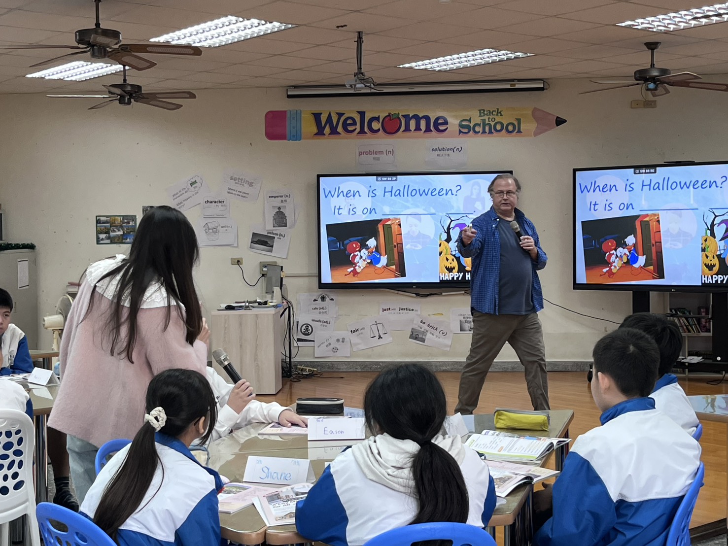 Answering the question