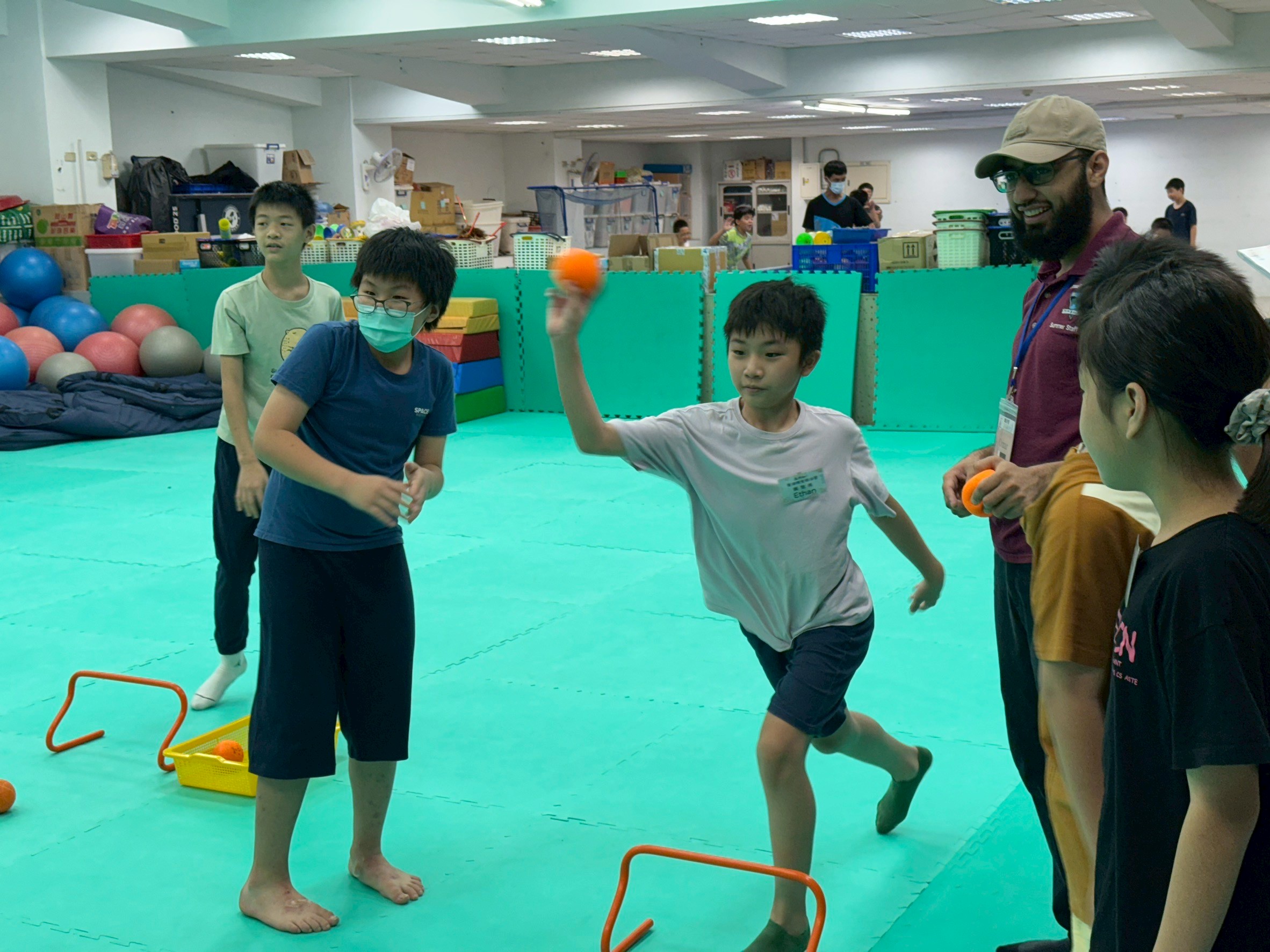 Umar老師 闖關活動 棒球