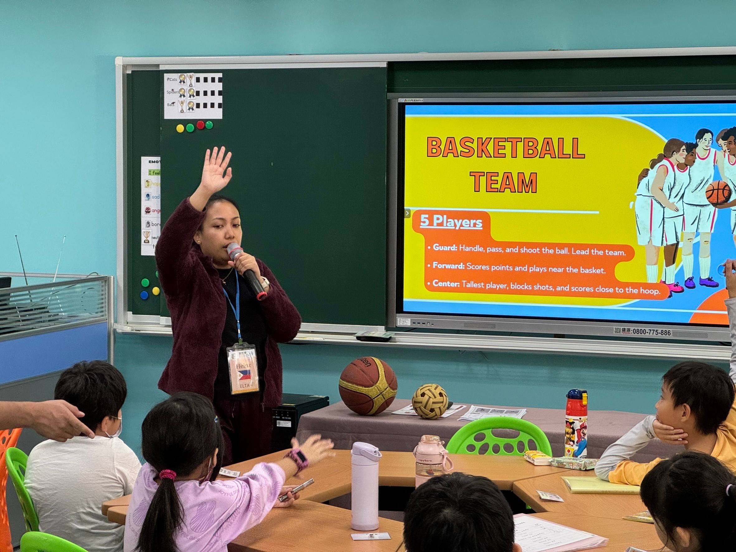 Heinz老師 籃球課程