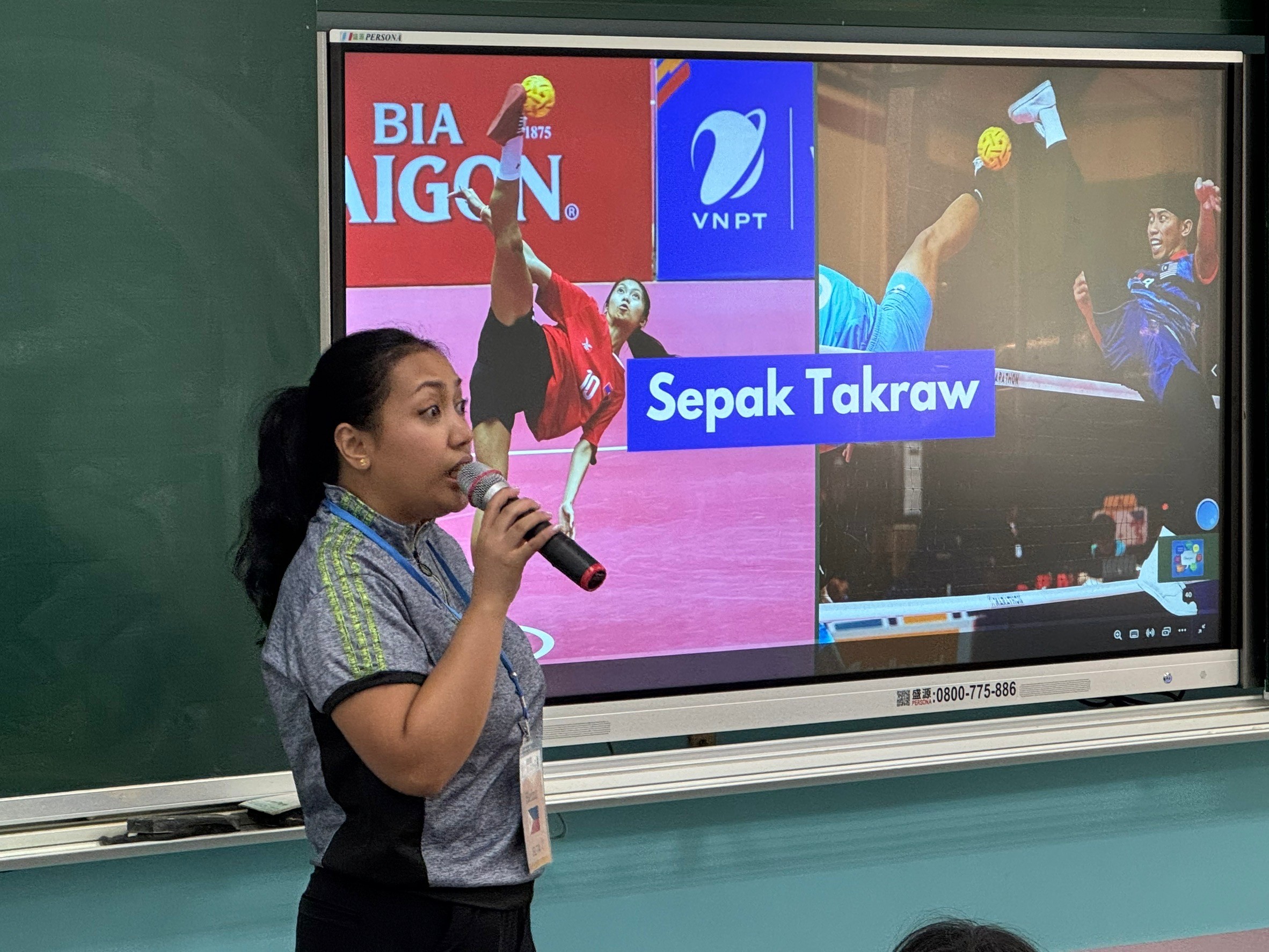 Heinz老師 藤球Sepak Takrow課程