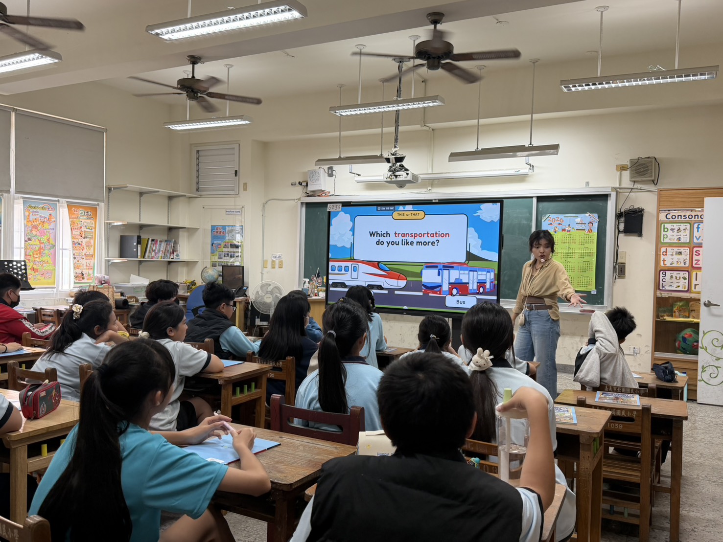 Teaching types of transportation