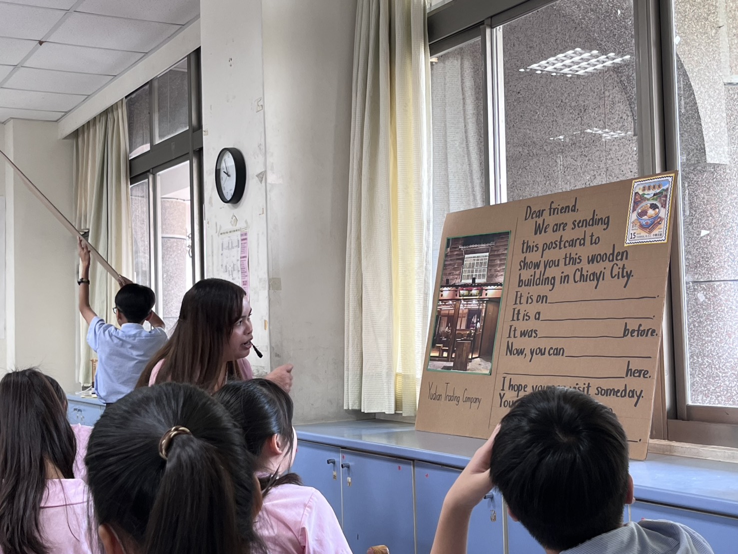Sharing with Teacher Wynne