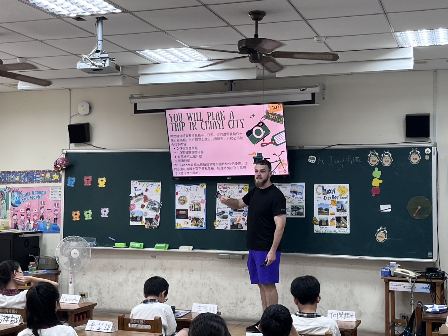 Explaining how to plan a trip in Chiayi City