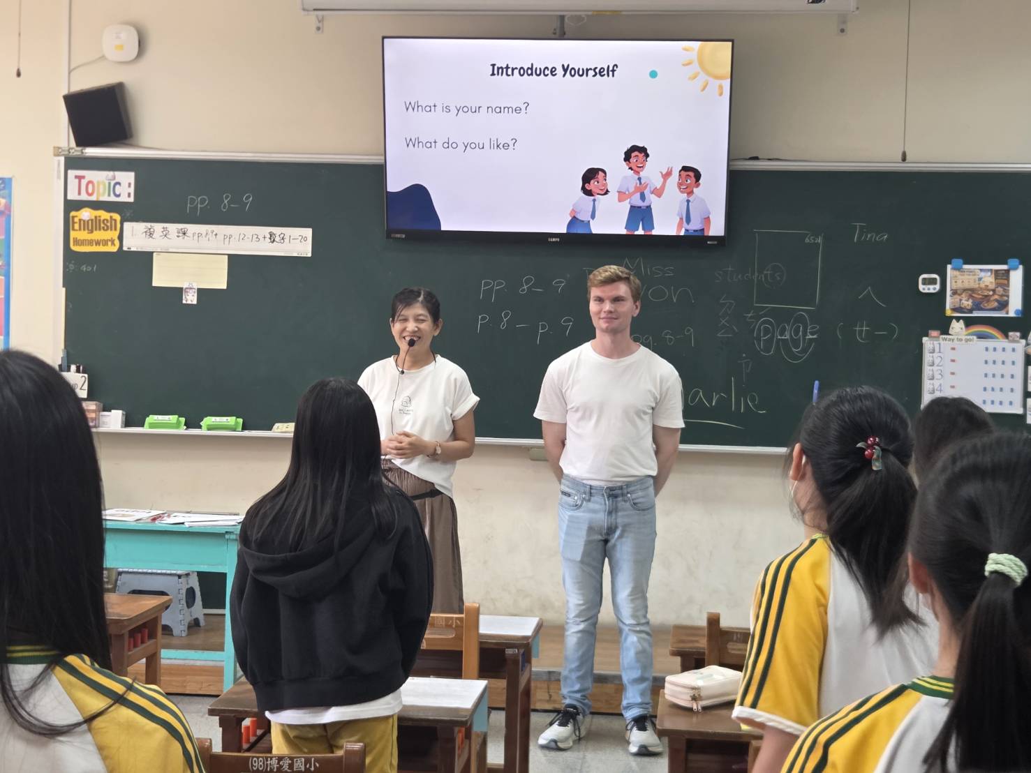 熱身搶答活動
